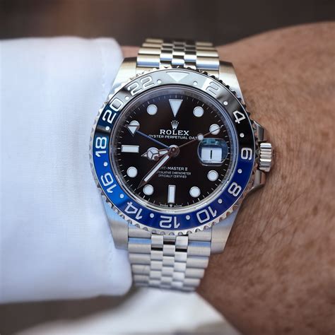 herren rolex gmt master 2|Rolex GMT Master 2 batgirl.